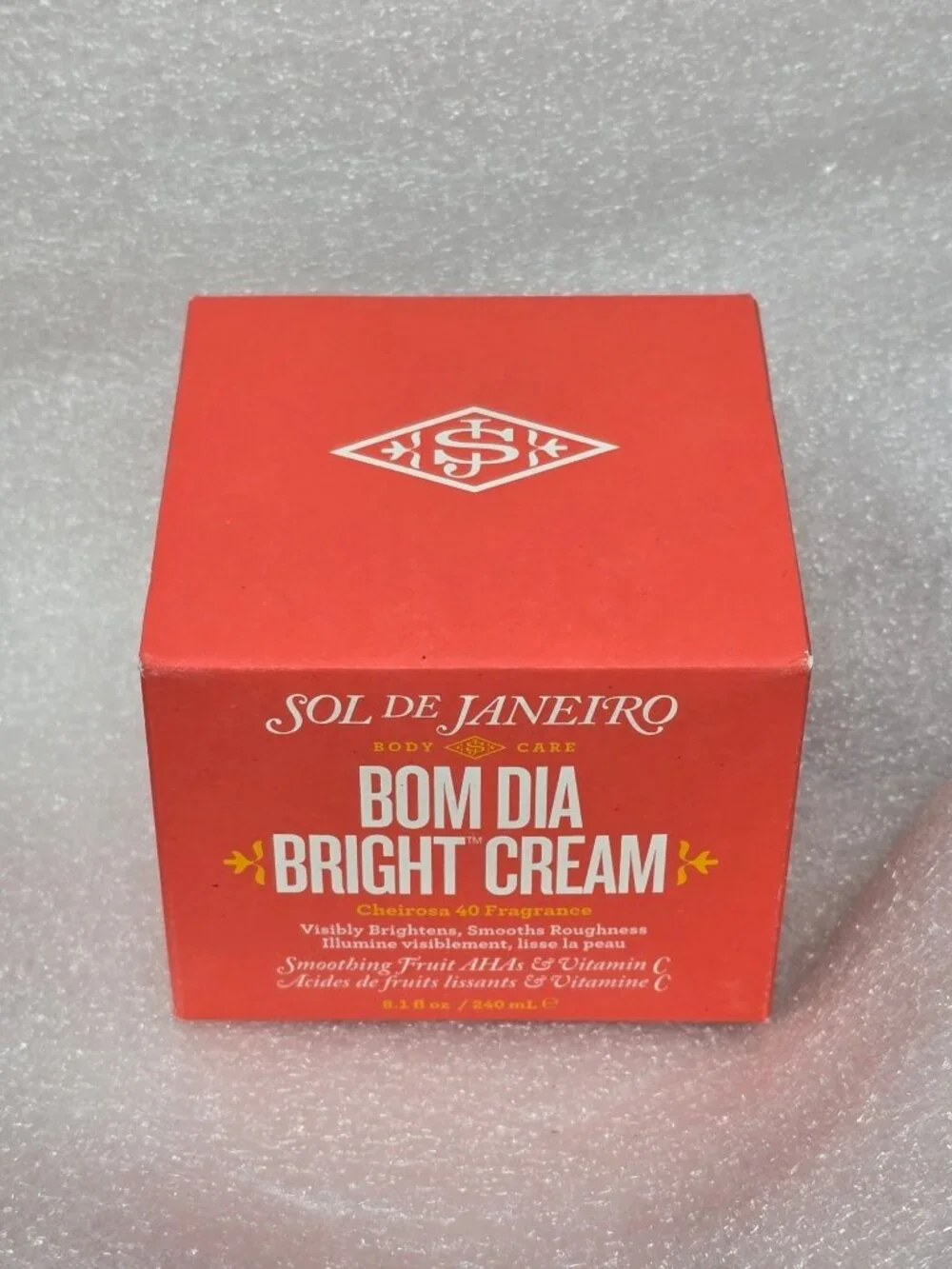 Sol De Janeiro Bom Dia Bright Cream With Cheirosa 40 Fragrance 8.1 oz